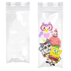 Clear Zip Bags 2 x 5 Inch. Pack of 1000 Plastic Reclosable Zipper Bags 2 Mil. Resealable Plastic Bags. Waterproof Poly Bags Reclosable. Baggies f