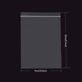 100 Pcs Plastic Zipper Bags; Resealable Zipper Bags; Suitable For Restaurant Supplies Snacks; Nuts; Seeds; Candy; Suitable For Travel; Storage; P (size: 5.1inch*3.5inch)